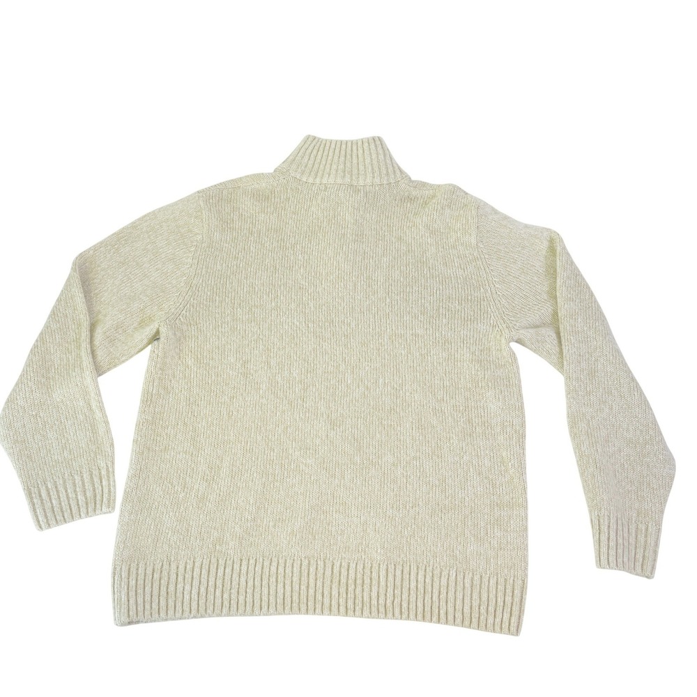 VTG Tricots St Raphael Fair Isle Sweater Mens XL Nordic Button Mock Neck - Picture 3 of 8